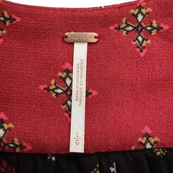 Free People Where We Roam Wrap Surplus Top Sz Large NWOT - Picture 4 of 7